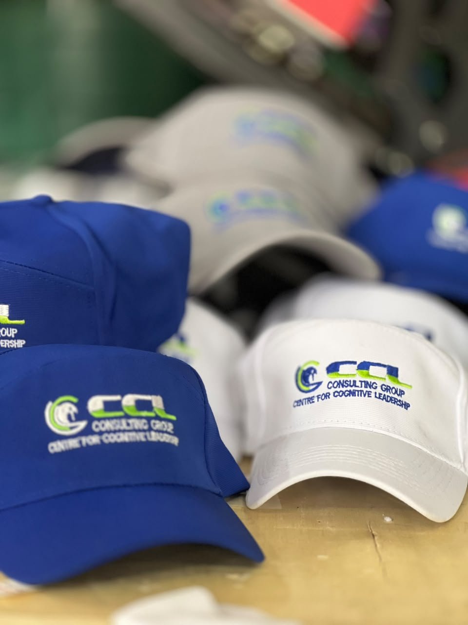 CCL Consulting Group embroidered corporate caps