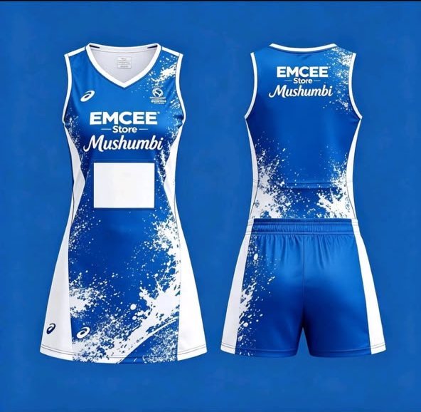 EMCEE Store Mushumbi custom netball dress