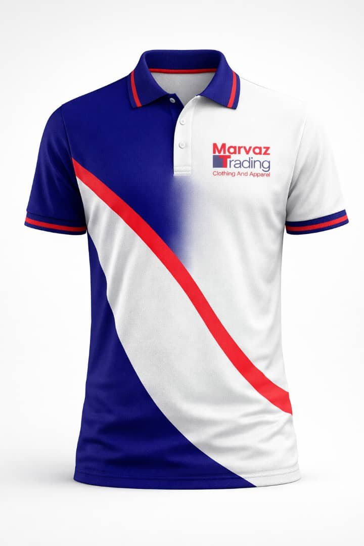 Marvaz Trading signature branded polo shirt